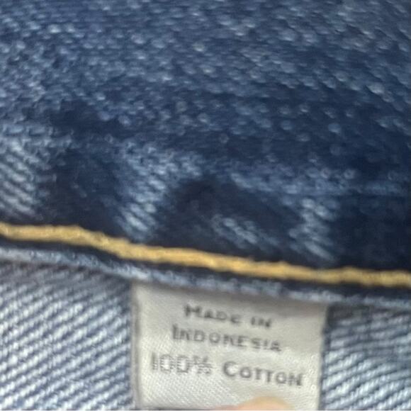 J. Crew Mens Bootcut Denim Jeans Size 36x32 Medium Wash Basic Simple Classic - Picture 3 of 5